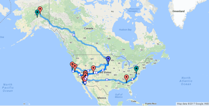 Timeline of chris mccandless journey