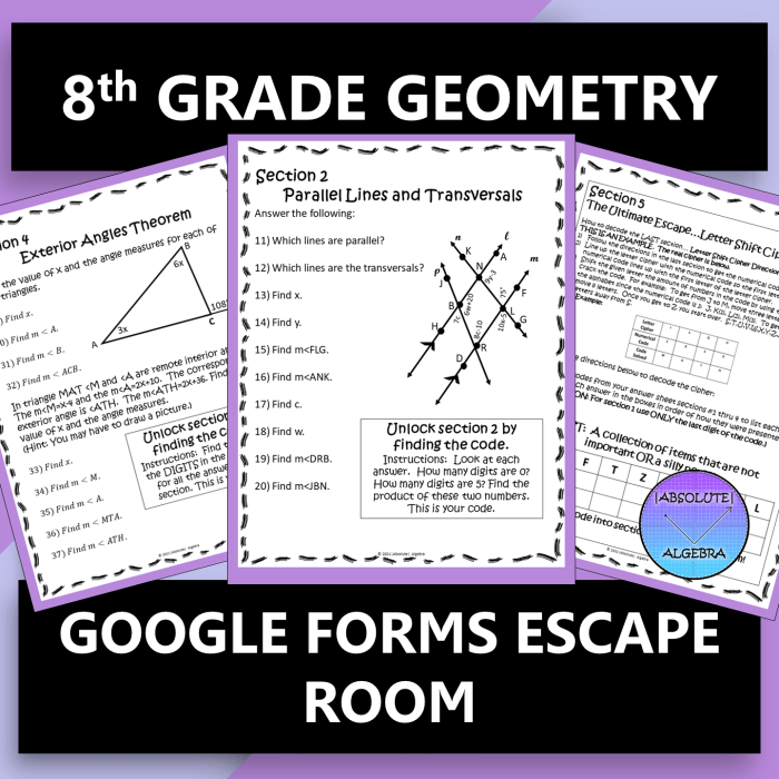 Ela test prep escape room answer key