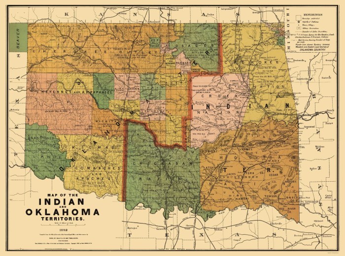 Like much land in oklahoma crossword