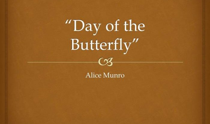 Day of the butterfly by alice munro