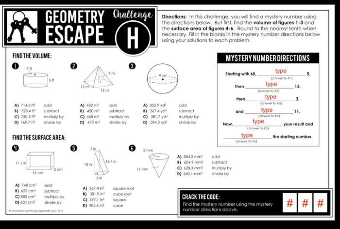 Ela test prep escape room answer key