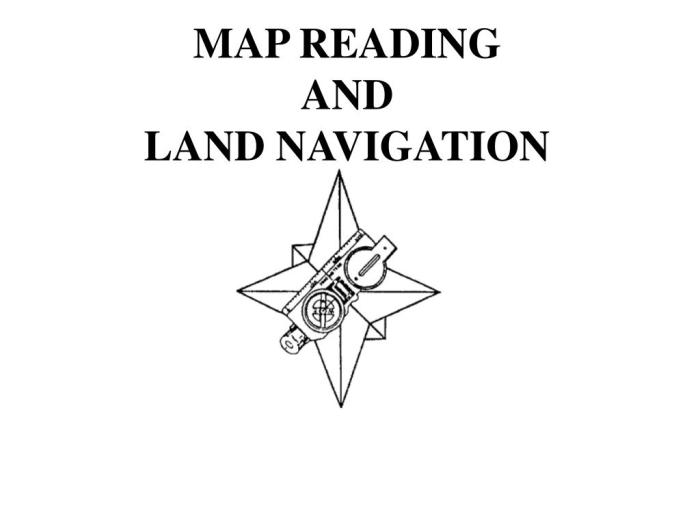 Map reading and land navigation dlc