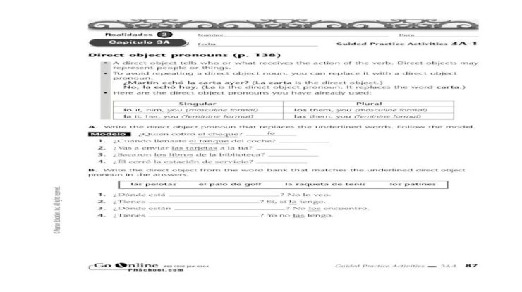 Guided practice activities 3a-3 answers