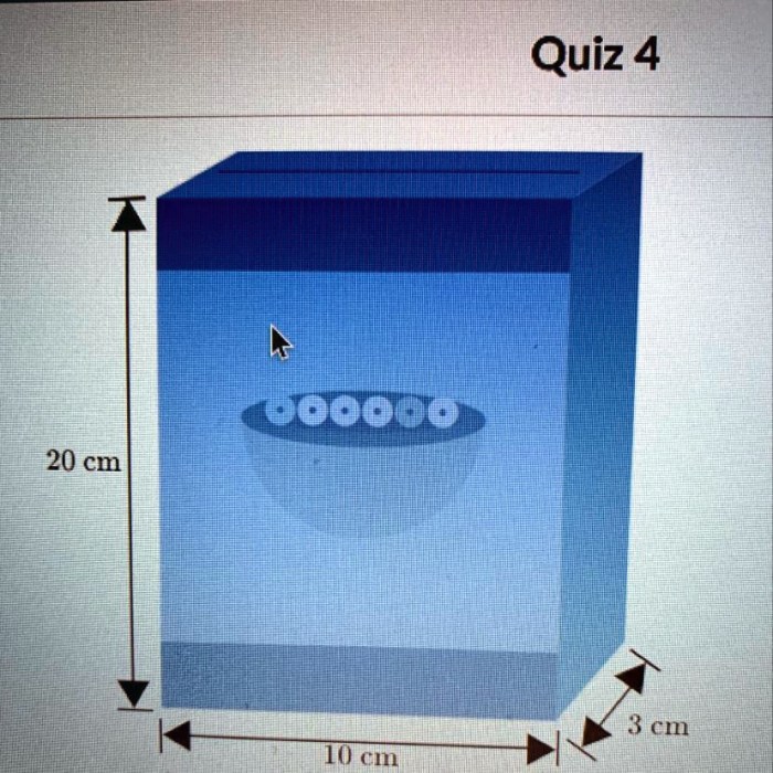 The cereal box shown below is a rectangular prism.